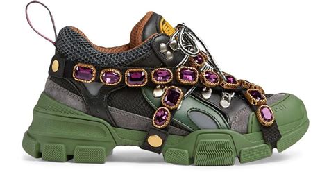 gucci spike shoes|gucci gemstone shoes.